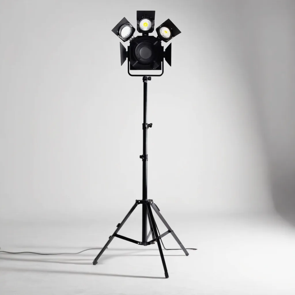 Scenelys (4 LED på stativ)
